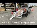 Ideal 16x7 R12 9 insulated garage door install from Menards