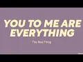 Download Lagu The Real Thing — You To Me Are Everything (LYRICS)