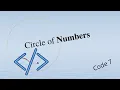 Circle Of Numbers Code Signal Problem 7