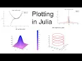 Simple and powerful plots in the Julia programming language