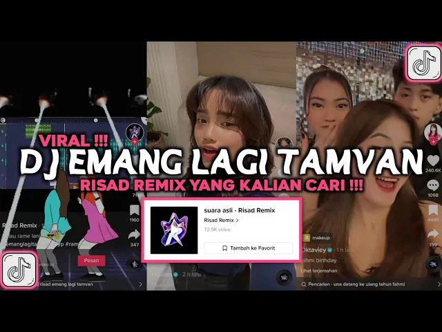 Download MP3 DJ EMANG LAGI TAMVAN RISAD REMIX VIRAL TIKTOK 2023 DJ HARUS BAGAIMANA LAGI MENCURI PERHATIANMU