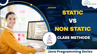 Static vs Non-Static - Difference Java Methods Tutorial Hindi