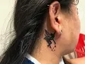 How to apply stencil on neck tattoo - time lapse latest update 2019