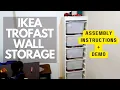Ikea Trofast Wall Storage Assembly Instructions Demo