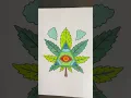 Speed-coloring High-Eye from my Stoner colorig Book For Adults