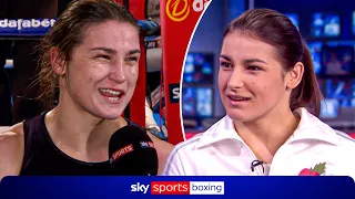 Katie Taylor's FIRST Sky Sports interview as an amateur & pro 💚