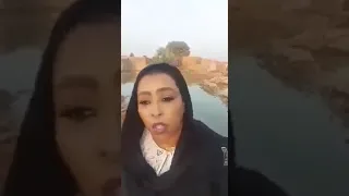 فنانة تهاجم مدني عباس مدني 