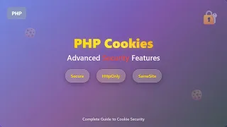 PHP Cookie Security Secure HttpOnly SameSite Explained