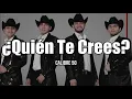 Quién Te Crees - Calibre 50 / Letra