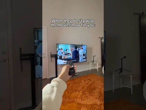 When They Don’t Pause The Movie/Show For You 🤣