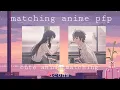 Anime Matching profile picture cute anime matching icons Animesthetic
