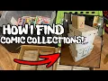 HOW I FIND COMIC COLLECTIONS TO BUY