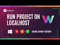 How to Run Projects on Localhost Using WAMP Server Step-by-Step Guide 2025