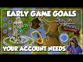 Early Game Goals Your OSRS Account NEEDS - OSRS Account Progression Guide