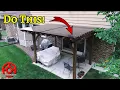 Is This the Best Pergola Upgrade Installing a Double-Wall Polycarbonate Roof on a Pergola
