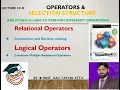 Visual Basic - IF THEN STRUCTURE RELATIONAL OPERATORS LOGICAL OPERATORS