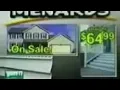 Menards Build and save sale 2004 commercial