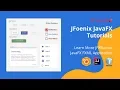 JFoenix Java FXML Tutorial - Learn More JFXButton Google Material Design JavaFX Application