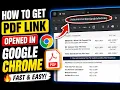 Google Chrome PDF Link Trick - Get Original PDF URL Easily