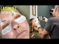 Elleebana Lash Lift Tutorial Step by Step Professional Application