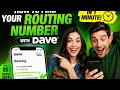 How to find your routing number with Dave