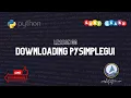 Python GUI with PySimpleGUI - easy learn 00