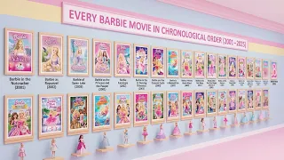 barbie movies in perfect chronological order 2001 2025 