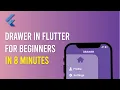 Drawer Widget Guide for Beginners in Flutter 8 Minutes Flutter Tutorial