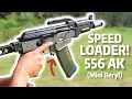 The fastest AK I ve ever shot Mini Beryl by Krebs Custom SPEED LOADER