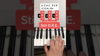 Still DRE Piano Tutorial