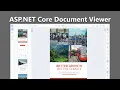 ASP NET Core Document Viewer - Getting Started