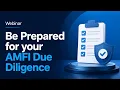Be Prepared for your AMFI Due Diligence Webinar for MFDs Mint