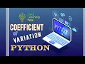 Calculating the coefficient of variation using Python