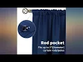 BGment Rod Pocket Blackout Curtains for Bedroom - Thermal Insulated Room Darkening review