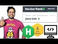 HackerRank Java List Certification Gold Badge
