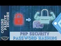 PHP Security And Password Hashing Tutorial - Register Login Form