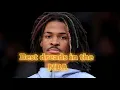 Ja Morant Dreadlock Transformation