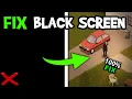 How To Fix Black Screen in Project Zomboid Easy Steps