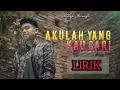 Download Lagu AKU LAH YANG KAU CARI - ARIEF (LIRIK)