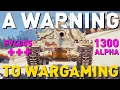 A warning to Wargaming