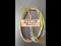 Diamond Candy Stripe Bracelet Tutorial