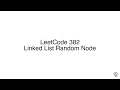 LeetCode 382 Linked List Random Node