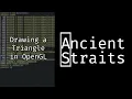 Drawing a Triangle in OpenGL OpenGL Tutorial