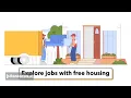 25 jobs that offer free housing seasonal year-round and travel-oriented categories