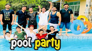 epic boys pool party at farmhouse swimming pool get together majidvlogs110 