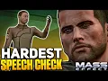 The Hardest Speech Check in Mass Effect and How to Pass It