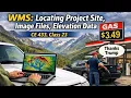 WMS Locating Project Site Image Files Elevation Data - CE 433 Class 23 9 Mar 2026