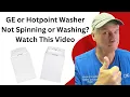 GE or Hotpoint Washer Won t Spin Here s the Fix