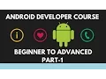 Android Tutorial For Beginner to Advanced - Part 1