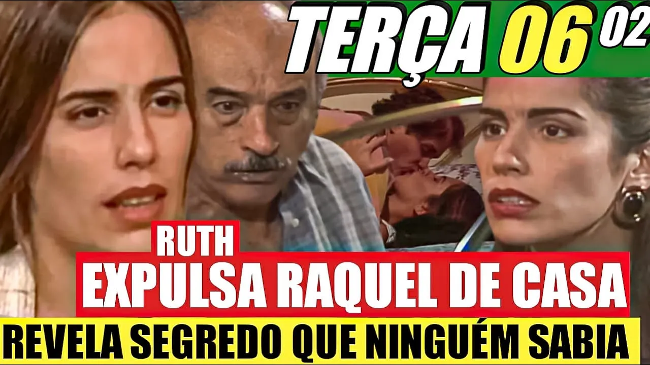 MULHERES DE AREIA Capítulo de hoje TERÇA 06/02 - Resumo da novela mulheres de areia hoje